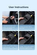 The Aero Bridge | Wireless Tire Inflator with Dual-Cylinder Motor & LCD Display