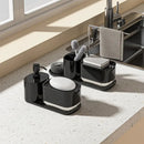 The Kitchen Sentinel | Compact Sponge Holder with Soap Dispenser