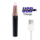 USB Electric Eyebrow Trimmer Pen Hair Remover Eyebrow Razor/Epilator Eyebrows tools shaping Eye Brow Trimmer For Women's Shaver