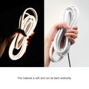 For Tesla Model 3 Y Front Trunk Brighten LED Strip Waterproof Flexible DIY  Waterproof Flexible Front Rear Trunk Silicone Light