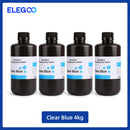 Elegoo 1KG/2KG/4KG UV Resin 2.0 For 3D Printer SATURN 3 ULTRA 3D Printing Material UV Resin Normal 1kg Liquid Bottle