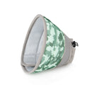 A new avocado pet Elizabethan collar for cats to prevent licking and biting after surgery, a soft collar for dogs to protect