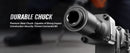 SucceBuy 1400 W Demolition Jack Hammer Electric Jackhammer Heavy Duty 2900 BPM Concrete Breaker 2 pcs Chisels Bits Chipping