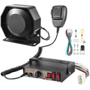 SucceBuy Police Sirens 200W Car Warning Alarm Handhold Microphone Light Control Switches Emergency Electronic for Car Fire Truck