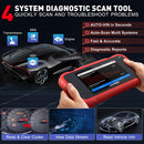 LAUNCH X431 CRP123E V3.0 Car OBD2 Scanner, Free Update, Engine ABS SRS AT System Diagnostic Tool, 7 Reset for SAS/Brake/OIL/DPF