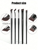 The Precision Trio | Professional Mink Hair Makeup Brush Set
