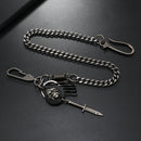1 piece Hip-hop Jewelry personality pants chain Men's Accessories