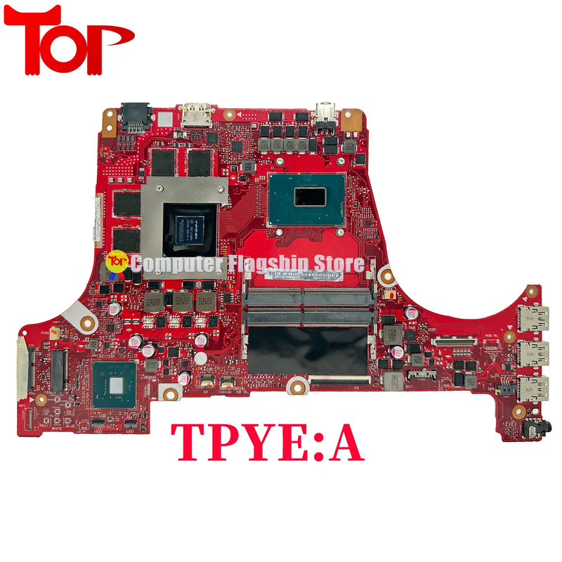 G531GT Laptop Motherboard For ASUS Strix G G731 G531G G731GT G731G GL731 GL531 I5-9300H I7-9750H GTX1650/V4G Mainboard