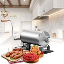 3L Sausage Stuffer With 8Pcs Tubes Manual Stainless Steel Horizontal Sausage Maker Filling Filler Meat Filling Kitchen Machine