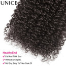 UNice Hair Lockenbündel, unbehandelt, Naturfarbe, Güteklasse 10A, 100 % Echthaar, 1/3/4 Stück im Angebot