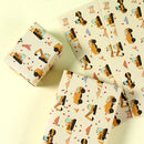 Construction Theme Gift Wrapping Paper Boys Birthday Party Gift Decoration Excavator Vehicle Birthday Party Favors