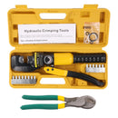 YQK-70 Hydraulic Crimping Tools 10T Cable Lug Crimper Plier Hand Hydraulic Compression Tool Electrical Terminal Cable Wire Tool