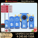Daly BMS 4S 8S 10S 13S16S 17S 24s Smart bms wifi Active balance BT 200A 100A 150A Lifepo4 Li-ion bms lifepo4 German US Shipping