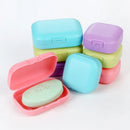 2 Sizes Soap Box Soap Case Dishes Waterproof Leakproof Soap Box Box Cover 4 colors Bathroom Accessories Toilet Laundry Soap Box