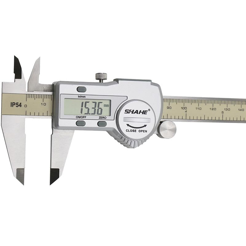 SHAHE Digital Caliper 0-150 mm/6&quot; Stainless Steel Digital Caliper Vernier Caliper Gauge Micrometer Electronic Caliper