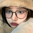 2021 Neue Unisex-Rund-Polygonbrille für Männer und Frauen, Metallrahmenbrille, schlichte Brille, Kurzsichtigkeitsbrille -1.0 -2.5 -2