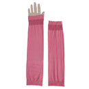 Islamic Arm Cover Stretchy Fabric Abaya Sleeves Muslim Women Oversleeves Sun Protection Arm Warmers Elastic Arab Middle East New