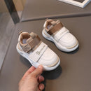 Kinder-Sneaker für Jungen und Mädchen, Freizeitschuhe, Leder, wasserdicht, rutschfest, Laufschuhe, Sportschuhe, Kleinkind-Sneaker, Kinder 21-30