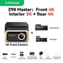 DDPAI Z90 Master 4K+4K Dual Car Dashcam Front and Rear Dual HDR Dash Cam GPS ADAS Parking Night Vision Camera DVR Video Recorder