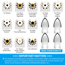 154Pcs Oscillating Tool Sanding Pads Kit,4Pcs Finger Sanding Pad, 150Pcs Multitool Sandpaper Set, 60-320 Grit for Wood  Sanding