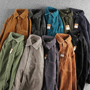 The Corduroy Archive | Men's Cotton Corduroy Long-Sleeve Overshirt