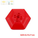 Large Building Block Assembly Accessories DIY Roof Wall Guardrail House City Farm Playground Series Set Gift Toys for Children