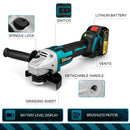 The Edge Variable | 125 mm Brushless Angle Grinder, 18 V