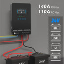 SUMRY 4KW 6KW 120V Off Grid Solar Inverter 24V 140A 5600W MPPT Charger Pure Sine Wave Home Inverter 6.25 Inch LCD Display
