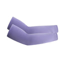1Pair Unisex Arm Sleeves Sun Protection Arm Covers Cooling Ice Silk Sleeves for Running Cycling Outdoor Sports, 24 Colors