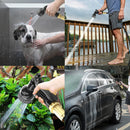 Garden Hose Pipe 75FT/100FT/150FT/200FT Expandable Garden Hosepipe Strongest Double Latex Inner Tube with 7 Function Spray Gun
