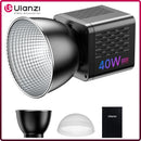 Ulanzi L024 40W RGB Full Color COB Video Light Mini Bowens Mount COB Light 2500-6500K 3400mAh LED Video Light for Photography