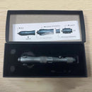 Taktischer Stift Aluminiumlegierung Multifunktions-Dekompressions-Fingerspitzenkreisel-Stift mit Licht, Notfallhammer, Überlebensausrüstung, Anti-Wolf-Zubehör