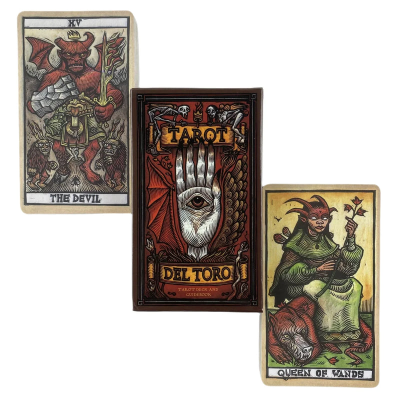 Tarot Del Toro Cards A 78 Deck Oracle English Visions Divination Edition Borad Playing Games