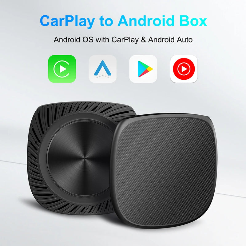 CarPlay Ai Box Qualcomm 6225 8-Core CPU Android 13.0 Wireless CarPlay Android Auto For OEM Car Built-in Wired Apple CarPlay