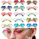 FOENIXSONG Women's Sunglasses Cute Heart Frame UV400 Vintage Mirror Glasses for Women Gafas очки Oculos Lentes