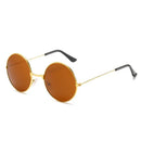Popular Fishing Leisure Round Metal Men Sunglasses Retro Vintage Sunglasses for Men Women 2024 Fashion Eyewear Sun Glasses UV400