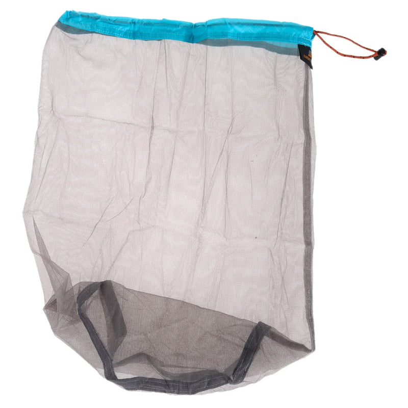 Camping Sports Mesh Storage Bag Ultralight Travel Stuff Sack Drawstring Storage Bag Traveling Organizer Portable Outdoor Tool