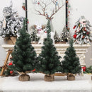40/50/60cm Mini Christmas Tree Classic Christmas Home Decor PVC Material Tabletop Decoration Festival Family Party Supplies