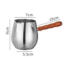 Turkish Coffee Pot Stainless Steel Coffee Maker with Long Handle Long Handle Coffee Moka Pot Kitchen Tools