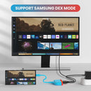 NEWDERY Switch Dock for Nintendo Switch OLED/Steam Deck/Samsung DeX Switch Docking Station for TV Type C to 4K HDMI Hub Adapter