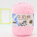 2Pcs Milk Cotton Knitting Yarn Soft Warm Yarn for Hand Knitting Worsted Crochet Threads Wool Line for Handmade