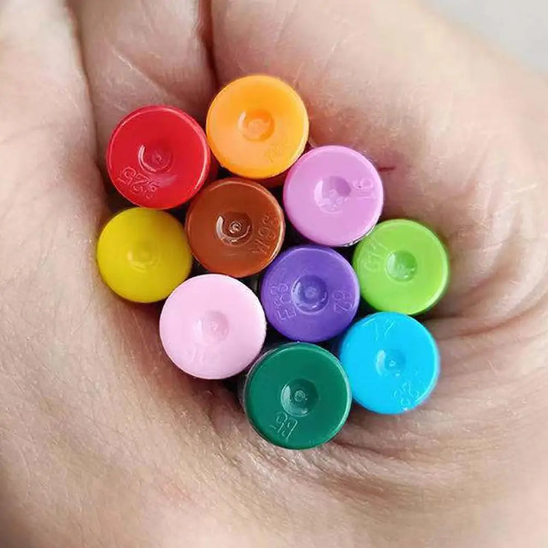 10pcs/pack Colored Ink Cartridge Refills Ink Sac For Fountain Pens Ink Refills Disposable Office School Supplies Cute Stationery