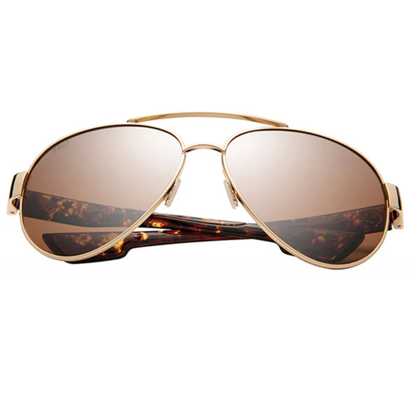 LORETO Sunglasses Men Driving Shades Male Mirror Polarized Sunglasses For Men Retro Brand Designer Sport Pilot Eyewear Gafas