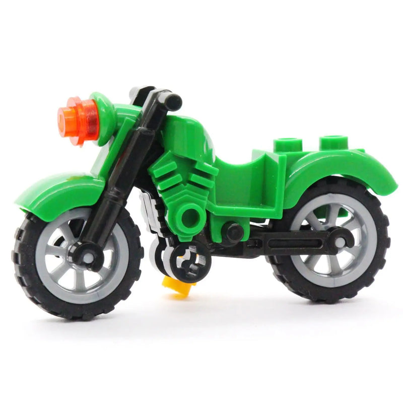 MOC Military Motorcycle Germany Tool Car Army Figures Vehicle Christmas Gift Toys For Kids Education Militaries Building Blocks