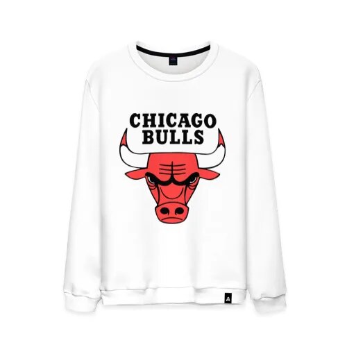 Men's cotton sweatshirt Chicago Bulls logo