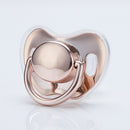 MIYOCAR Metallic Schnuller BPA-frei einzigartiges Geschenk zur Babyparty