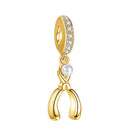 Fashion Rose Gold Tree Feather Heart Charms Beads Fit Original Bracelet Women 925 Sterling Silver Jewelry Accessories