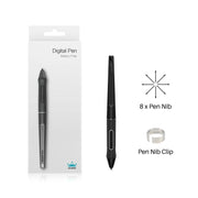 HUION PW517 Grafiktabletten-Stift Digitalstift Touchscreen-Stylus Batteriestift Schwarz – PW517 für Kamvas 13 22 12 GS1562/GS1161