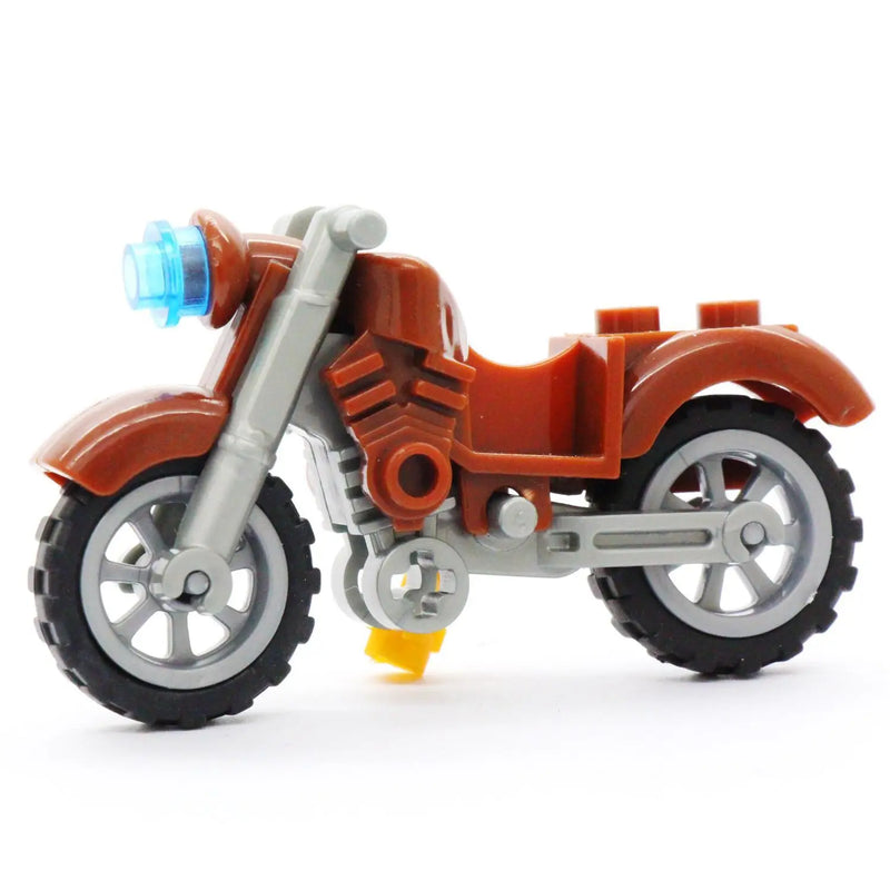MOC Military Motorcycle Germany Tool Car Army Figures Vehicle Christmas Gift Toys For Kids Education Militaries Building Blocks