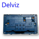 Delviz Wall Power Socket Universal 5 Hole, 2.1A Dual USB Charger Port,146mm*86mm, LED indicator, UK Standard USB Switched Outlet